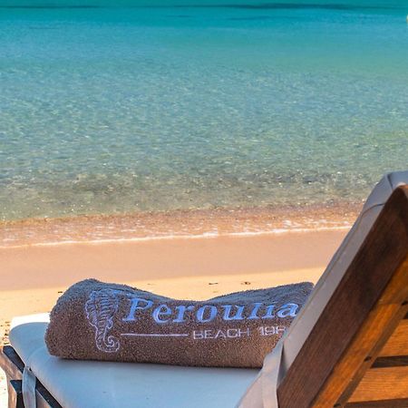 Peroulia Beach Houses Koróni Eksteriør bilde