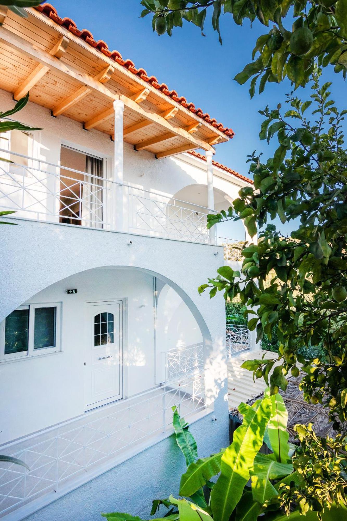 Peroulia Beach Houses Koróni Eksteriør bilde